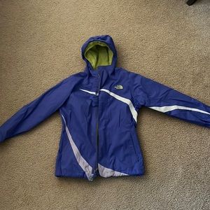 The North face winter jacket, zip up